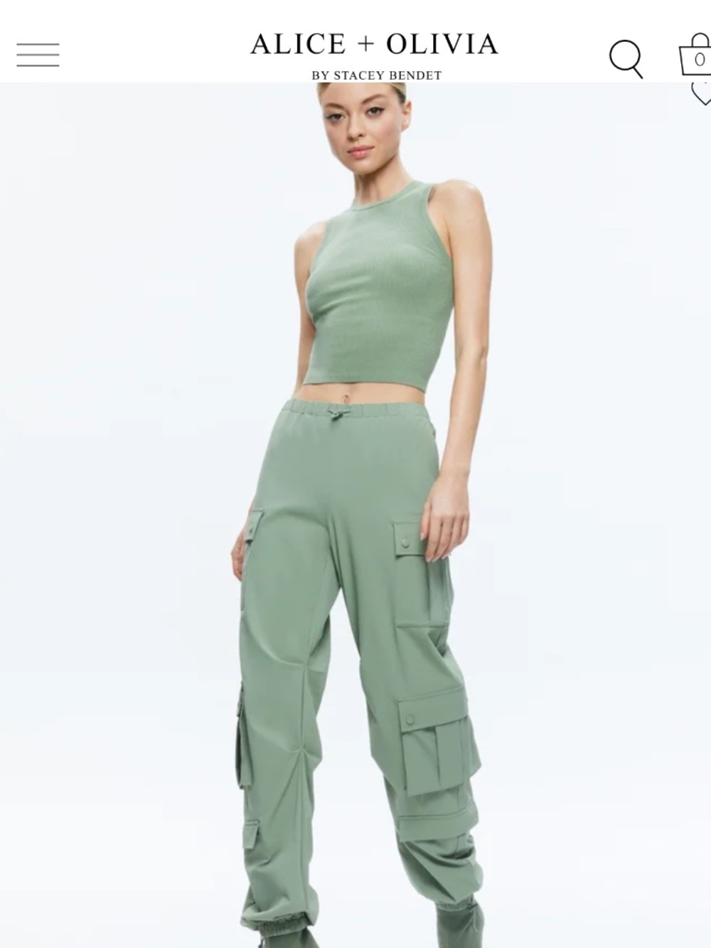 Alice + Olivia - Parachute Cargo Pants